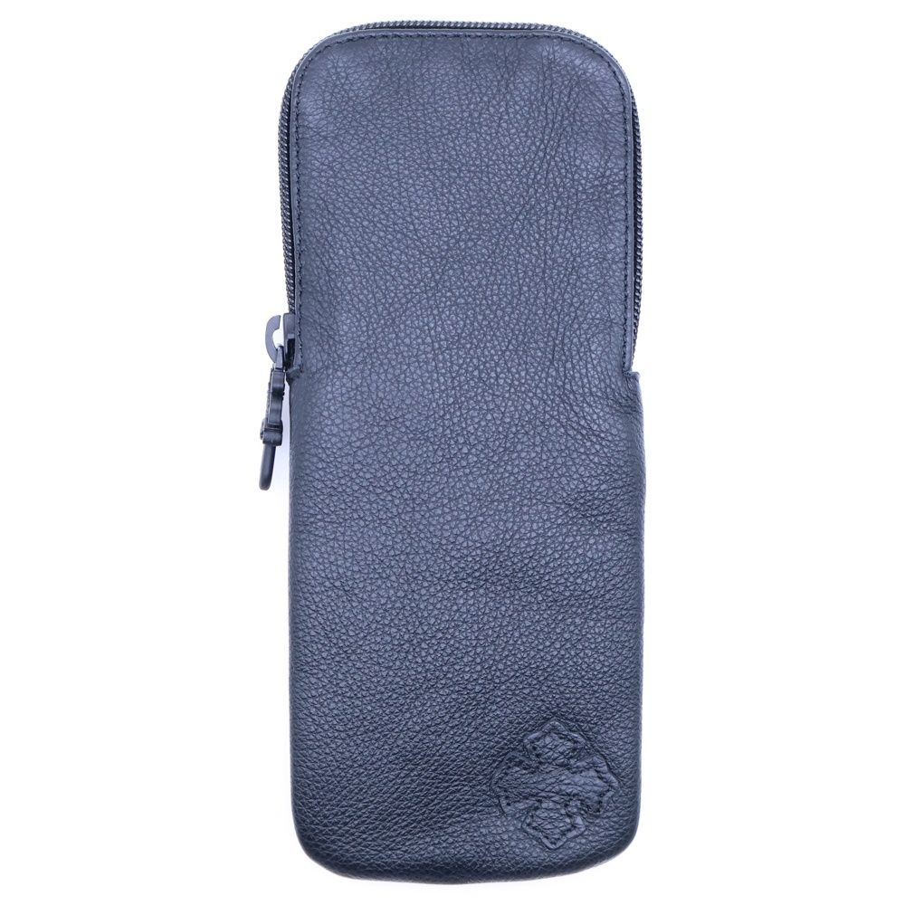 CHROME HEARTS クロムハーツ EYEWEAR CASE 3 CHクロスパッチ付き アイウェアケース メガネケース ブラック