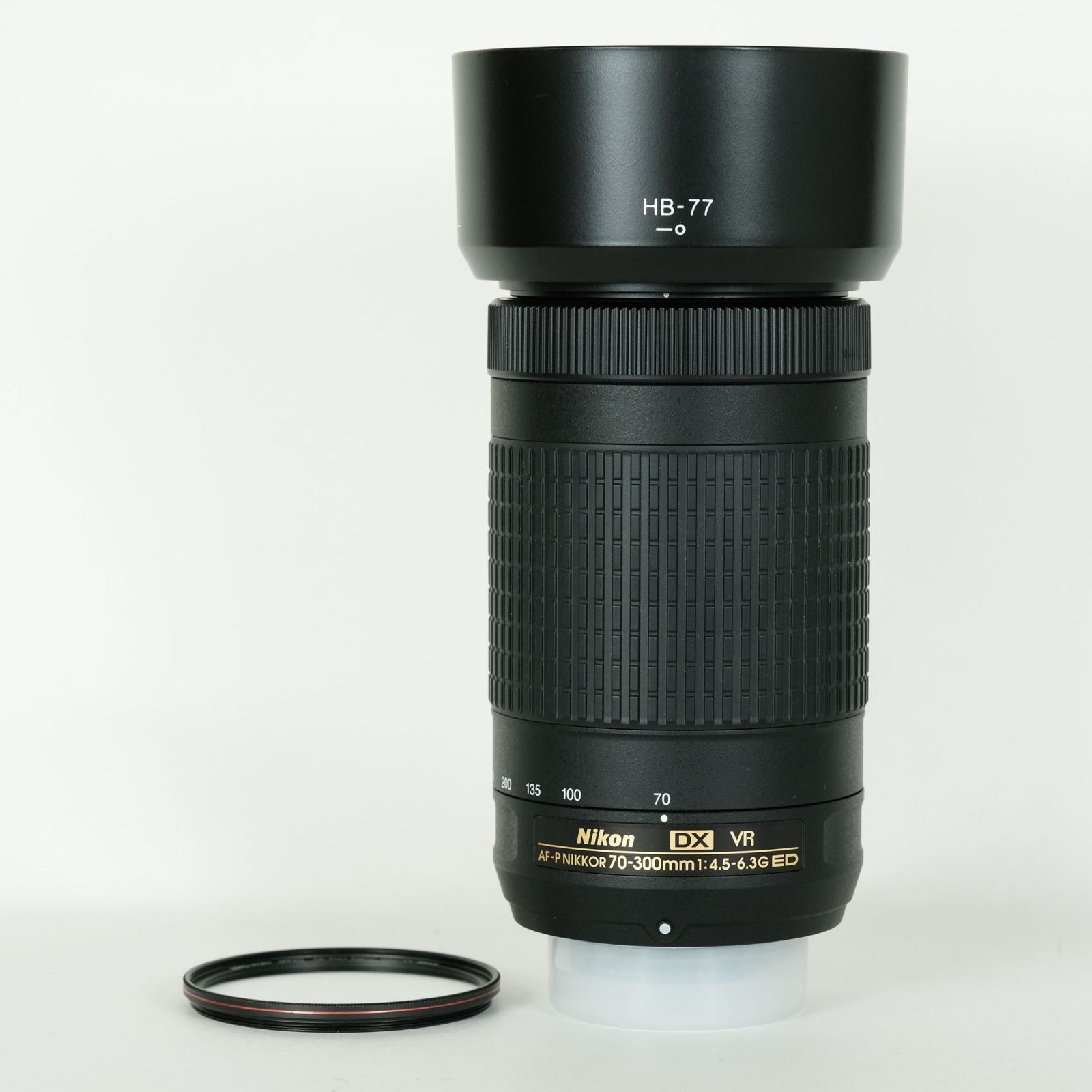 ｜フード フィルター付 Nikon AF-P DX NIKKOR 70-300mm f|4.5-6.3G ED VR | ニコンFマウント