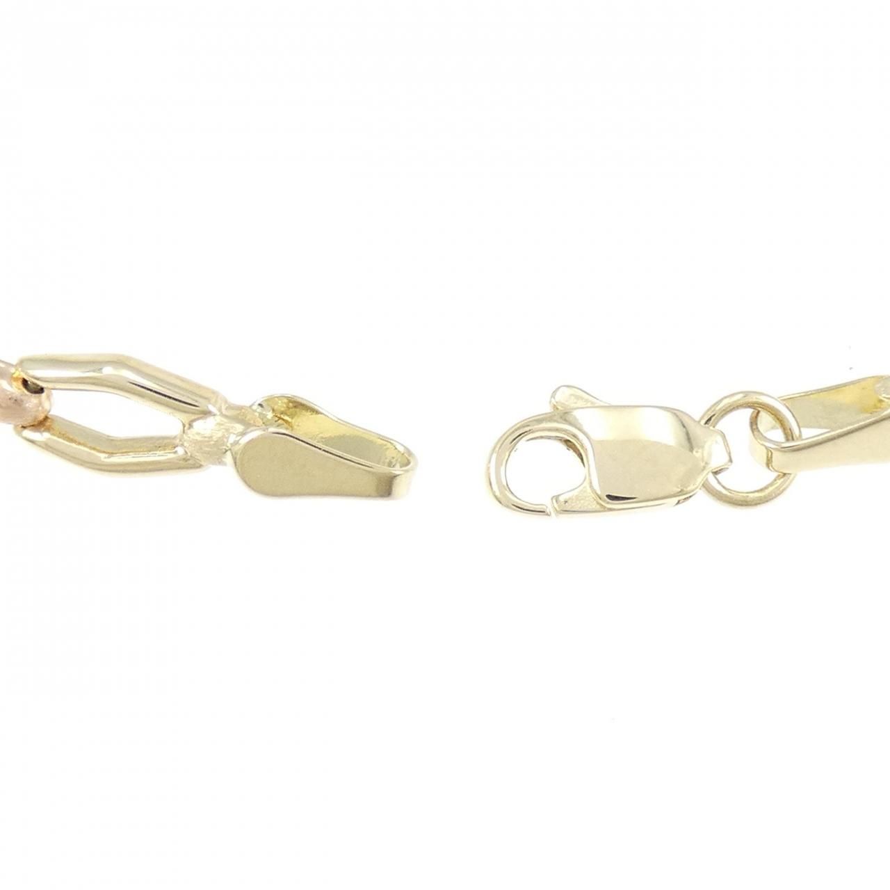 K14スリーカラー ブレスレット - メルカリ 