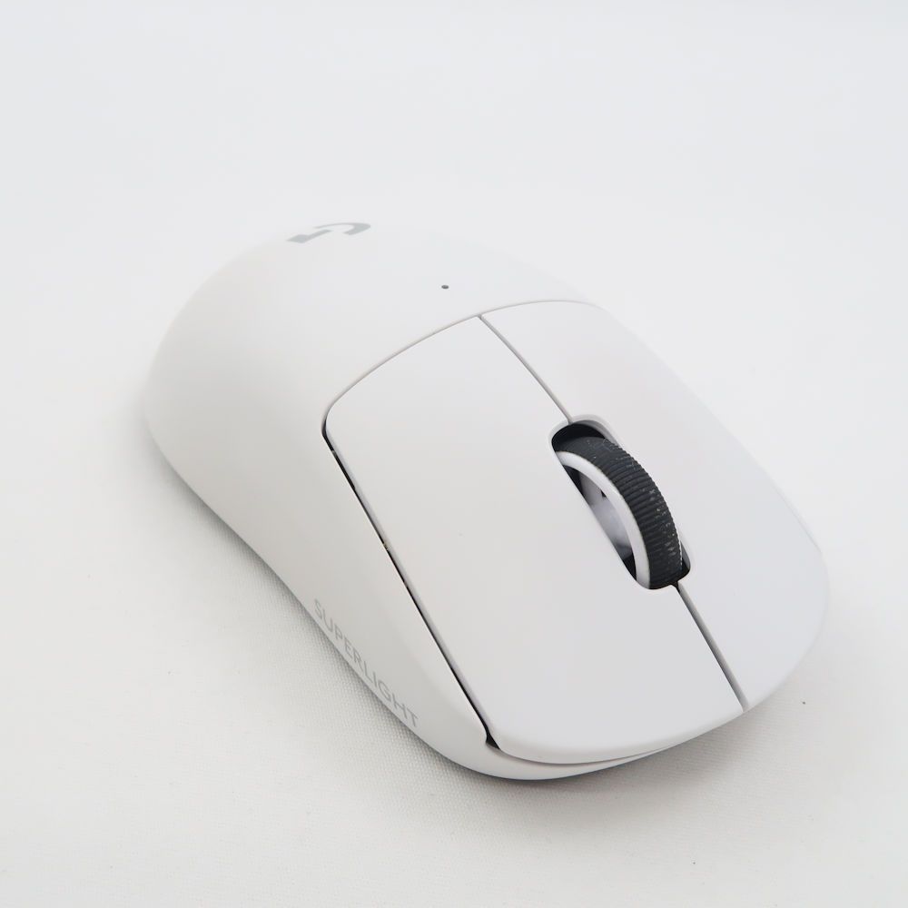 美品 logicool G ロジクール G PRO X SUPER LIGHT 2 G-PPD-004WL-WH ゲーミングマウス ワイヤレス HT230 