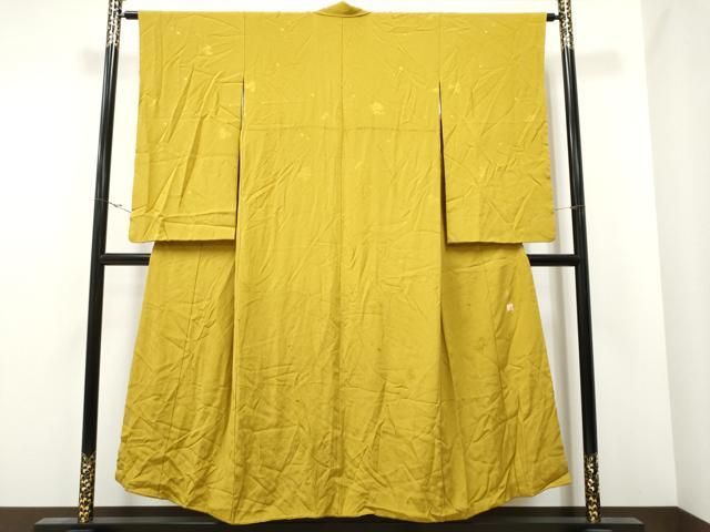 花魁風　正絹　振袖　　山本寛斎  落款 平和屋着物▽世界的ファッションデザイナー 山本寛斎 kansai