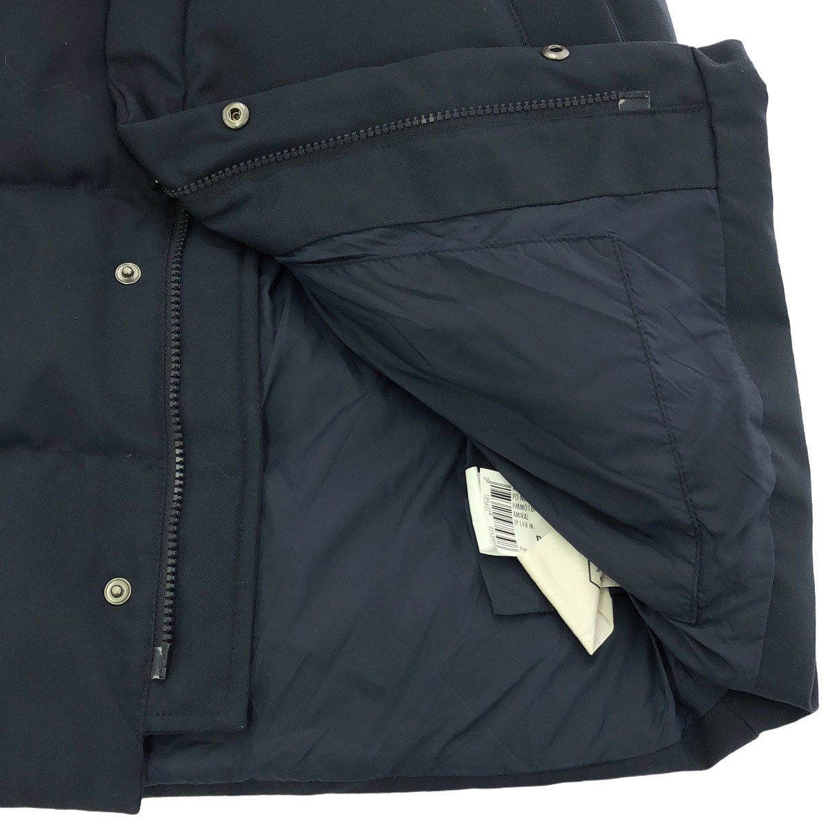 PYRENEX ピレネックス BELFORT ダウンジャケット HMM018 ネイビー L