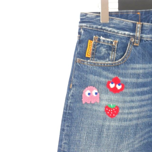 ディースクエアード DSQUARED2 23AW パックマン 24/7 Jean 刺繍