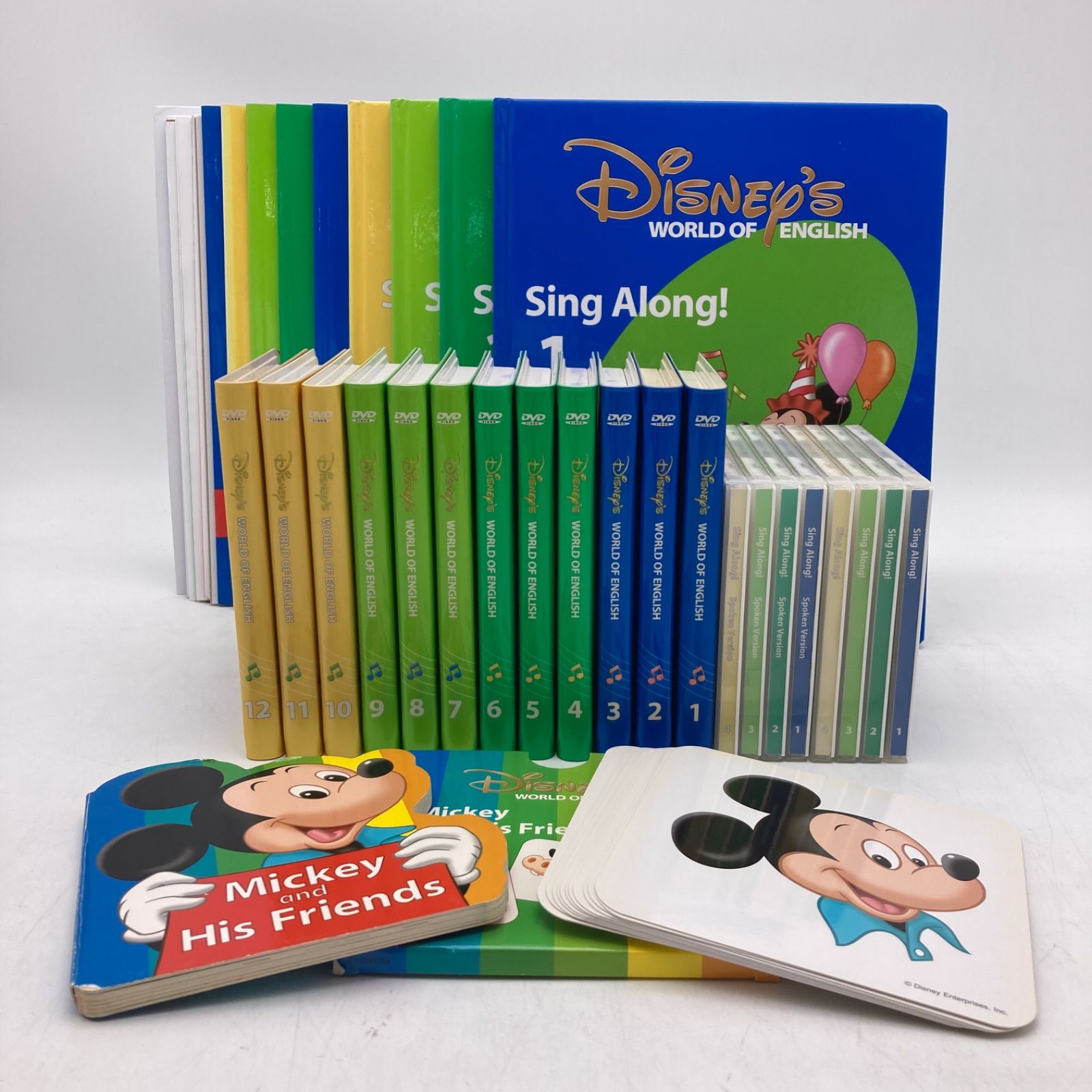 ディズニー イングリッシュ シング・アロング 2013年購入 DVD12