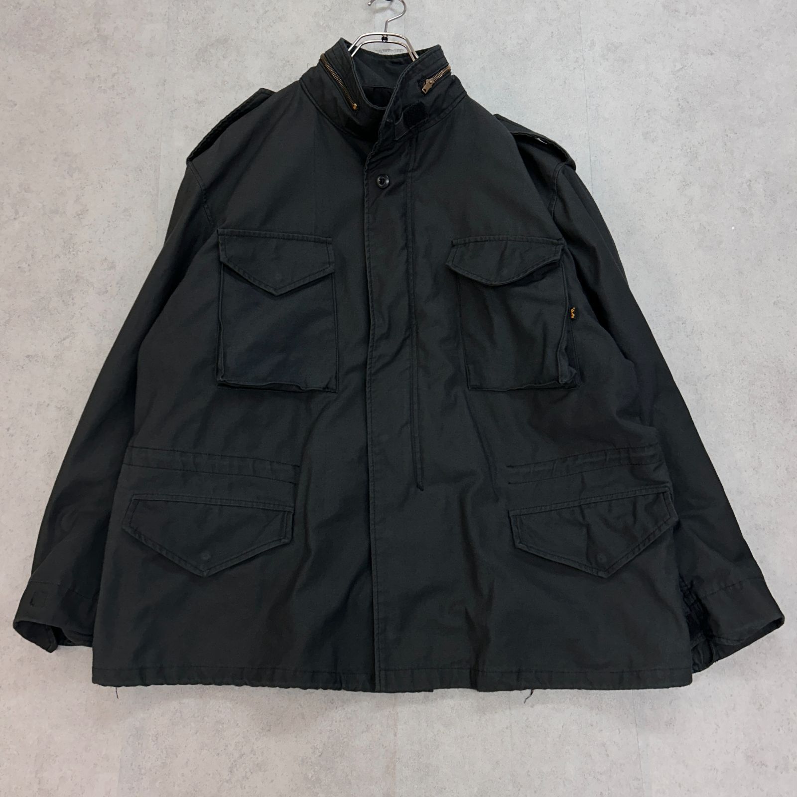 USA製 ALPHA INDUSTRIES,INC アルファ M65 フィールドジャケット ミリタリージャケット 米軍 アメリカ軍 U.S ...