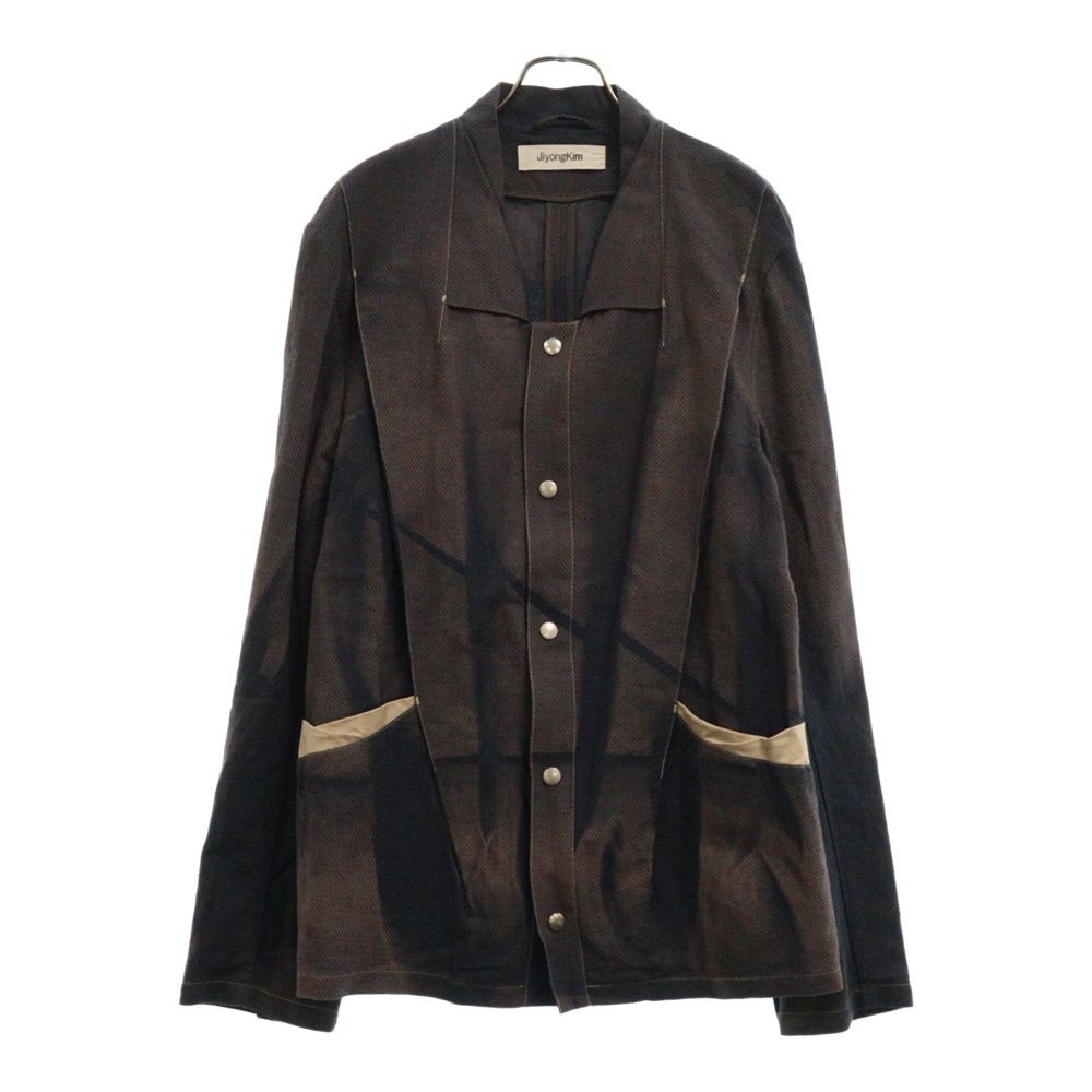 JIYONGKIM (ジヨンキム) 23SS JK23SSOU06 ダスト加工 長袖シャツ JIYONGKIM (ジヨンキム) 23SS JK23SSOU06 ダスト加工 長袖シャツ