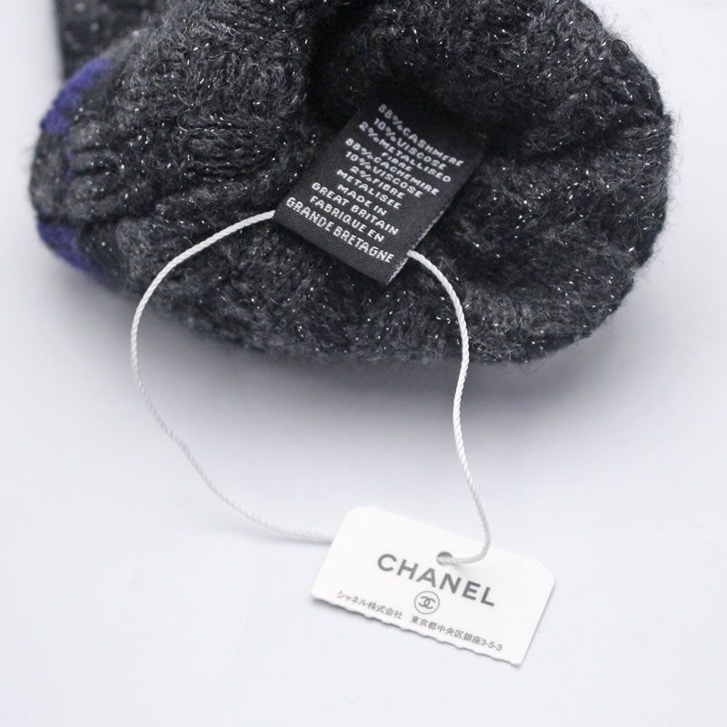 CHANEL シャネル アームカバー ハンドウォーマー ココマーク