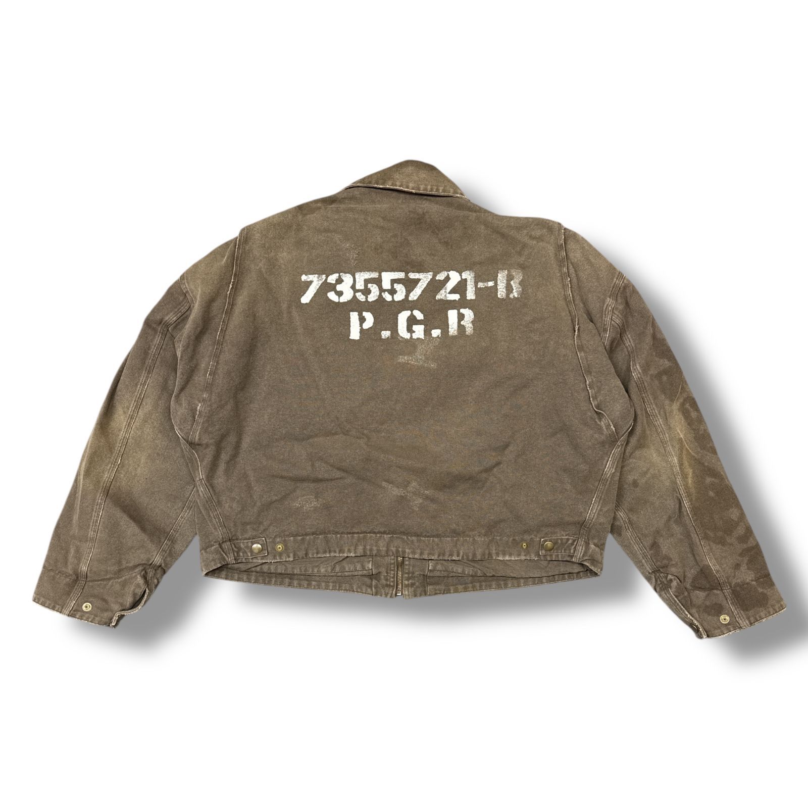 ジャケット・アウター Vintage work jacket Vintage 1970s Sears Fleece Lined Zip Front Mechanic Work