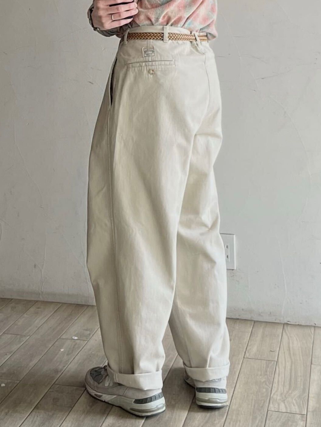 Original Remake】Polo Ralph Lauren ワイド ツータック パンツ