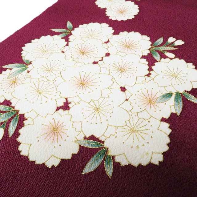 平和屋着物○九寸名古屋帯 組織 間道 銀糸 正絹 逸品 DAAX8529cm 2025