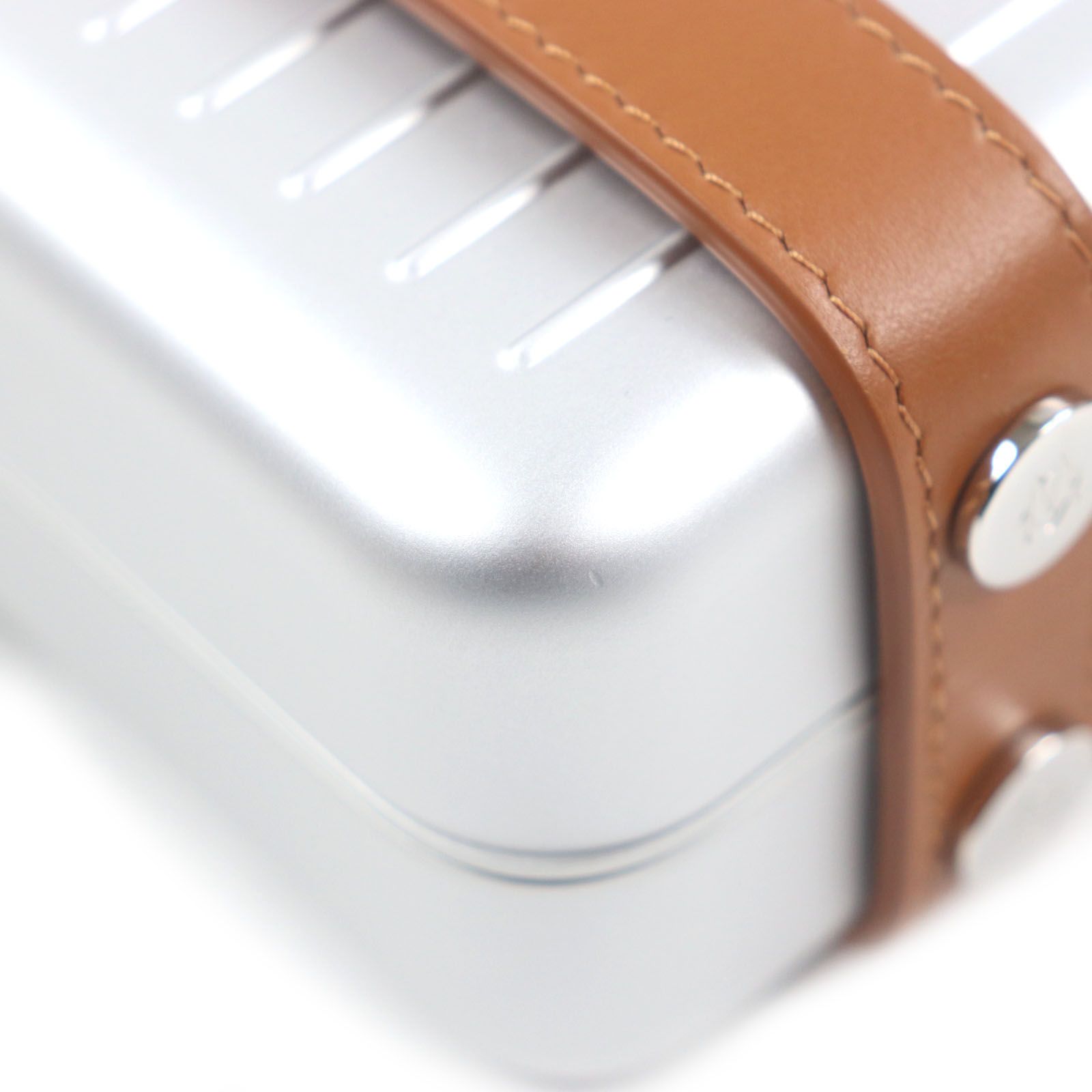 未使用品▽RIMOWA リモワ 2DRCA295YWT-H31E アルミニウム レザー  