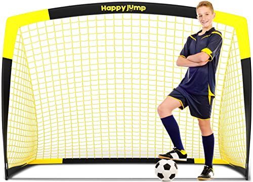 150*110cm_1個 Happy Jump サッカーゴール 折りたたみ サッカー ゴール フットサル用ゴール ポータブルサッカーゴール 室内 屋外兼用