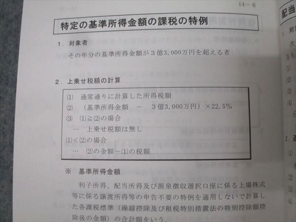 TAC所得税法ポイントチェック TAC 税理士講座 所得税法 ポイントチェック 2025年合格目標 状態良 022m4D