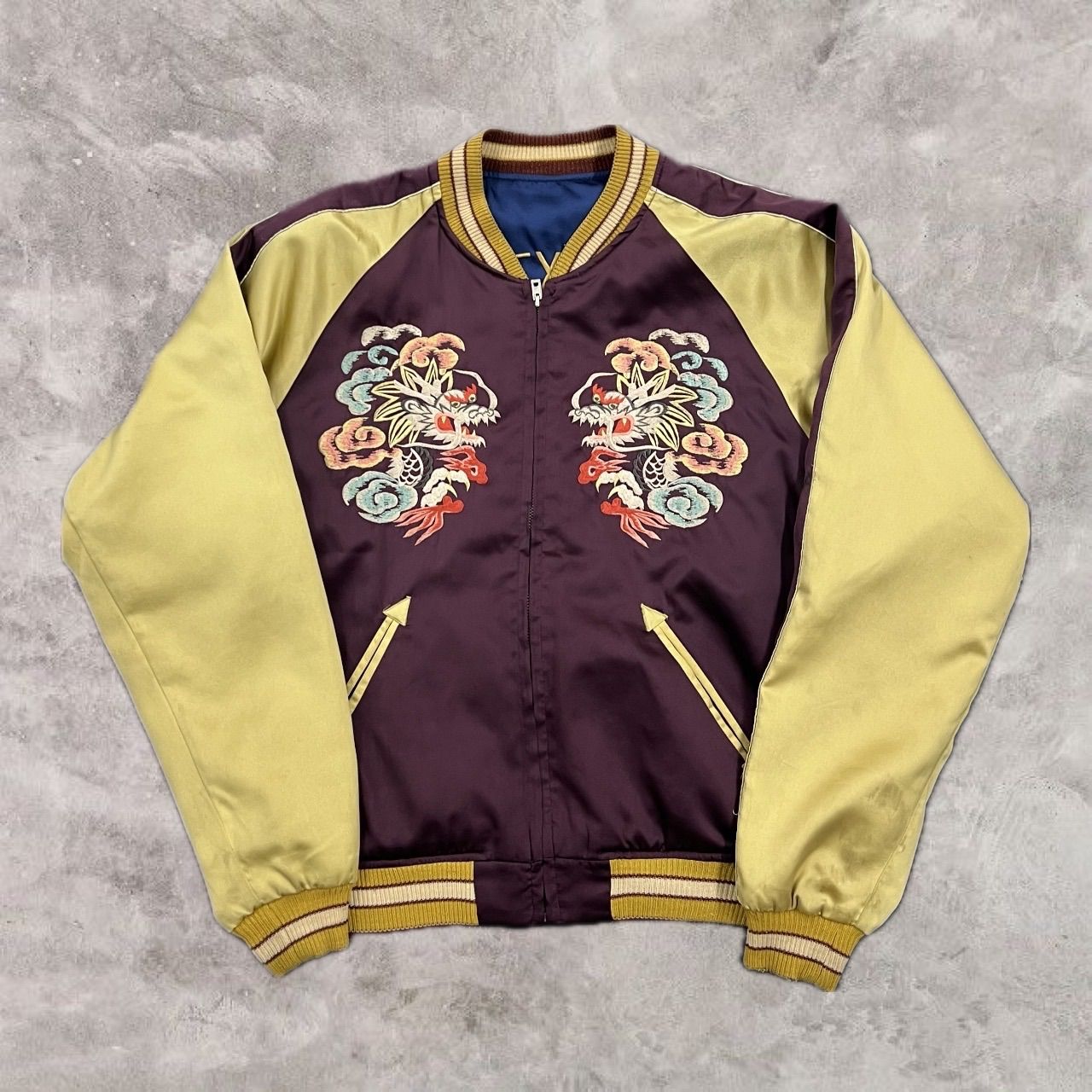 69.テーラー東洋 リバーシブル スカジャン【併売品】 - メルカリ