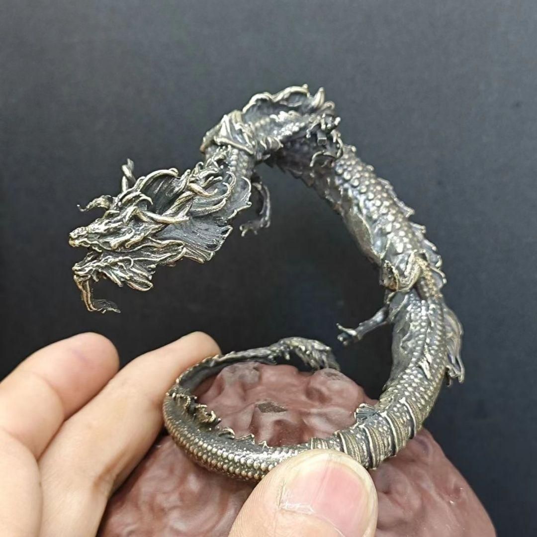 国内発送 銅細工 神竜の置物 メルカリ - 置物 美術品 工芸品 装飾品 工芸品
