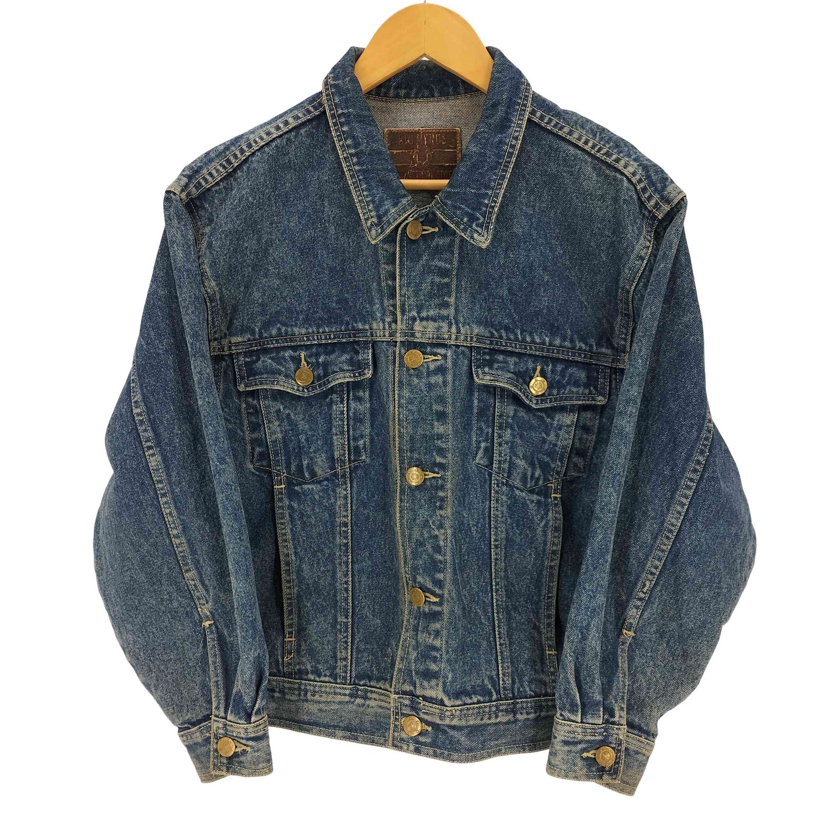 ユーズドフルギ USED古着 {{BIG MYNDS}}デニムジャケット メンズ  150