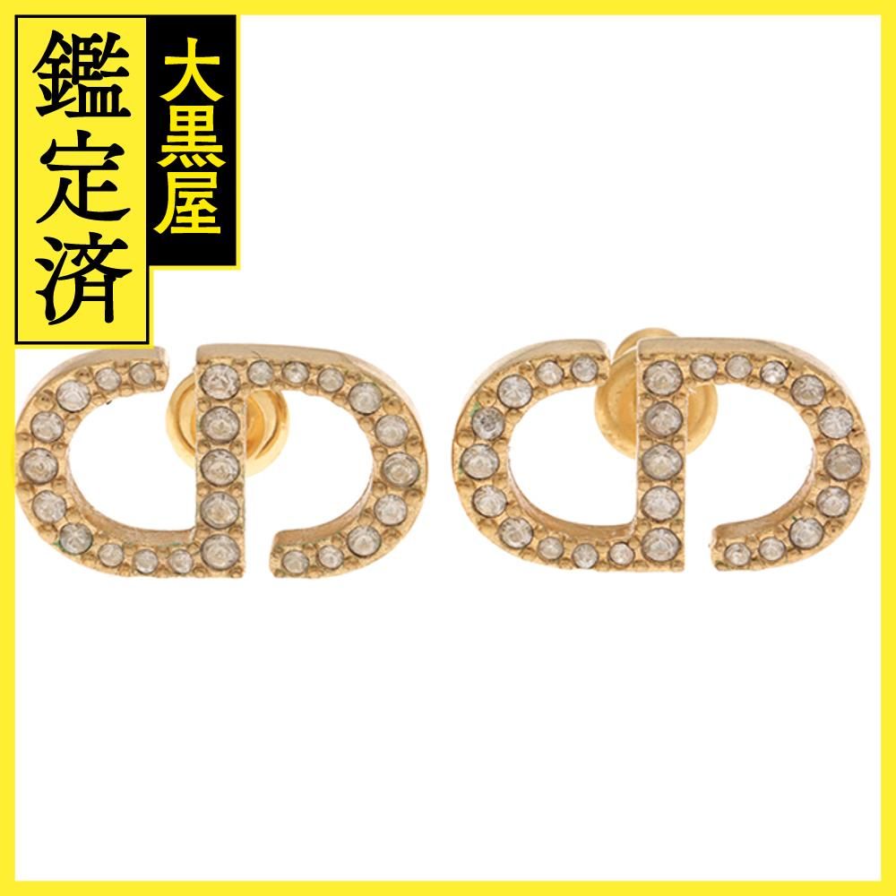DIOR ピアス E1742PTCCY【ランク：A】 Dior】PETIT CD スタッドピアス (Dior/ピアス) E1742PTCCY_D102