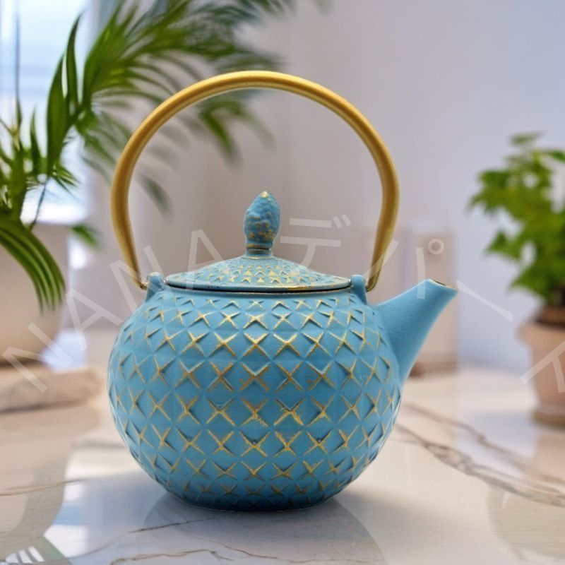 鉄器 急須 伝統工芸 手作り 鉄分補給 鉄瓶　DMT066 Amazon｜一期屋 鉄瓶 南部鉄器 桜柄 さくら 伝統工芸品 急須