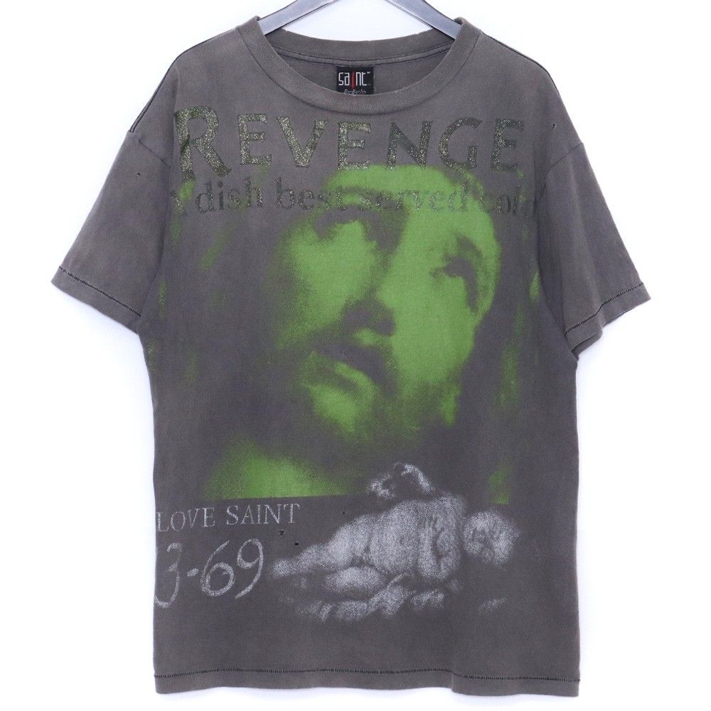トップス SAINT Mxxxxxx / BJ_SS TEE / REVENGE SAINT Mxxxxxx]GS_SS TEE/GITS/BLACK(SM-YS1-0000-C31) – R&Co.