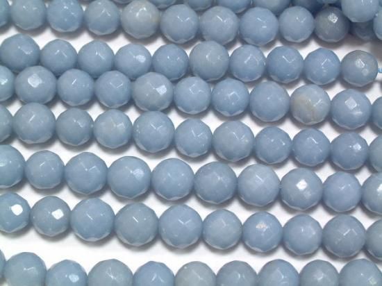 エンジェライトAAA 64面ラウンドカット 10mm 一連  可愛い 贈り物