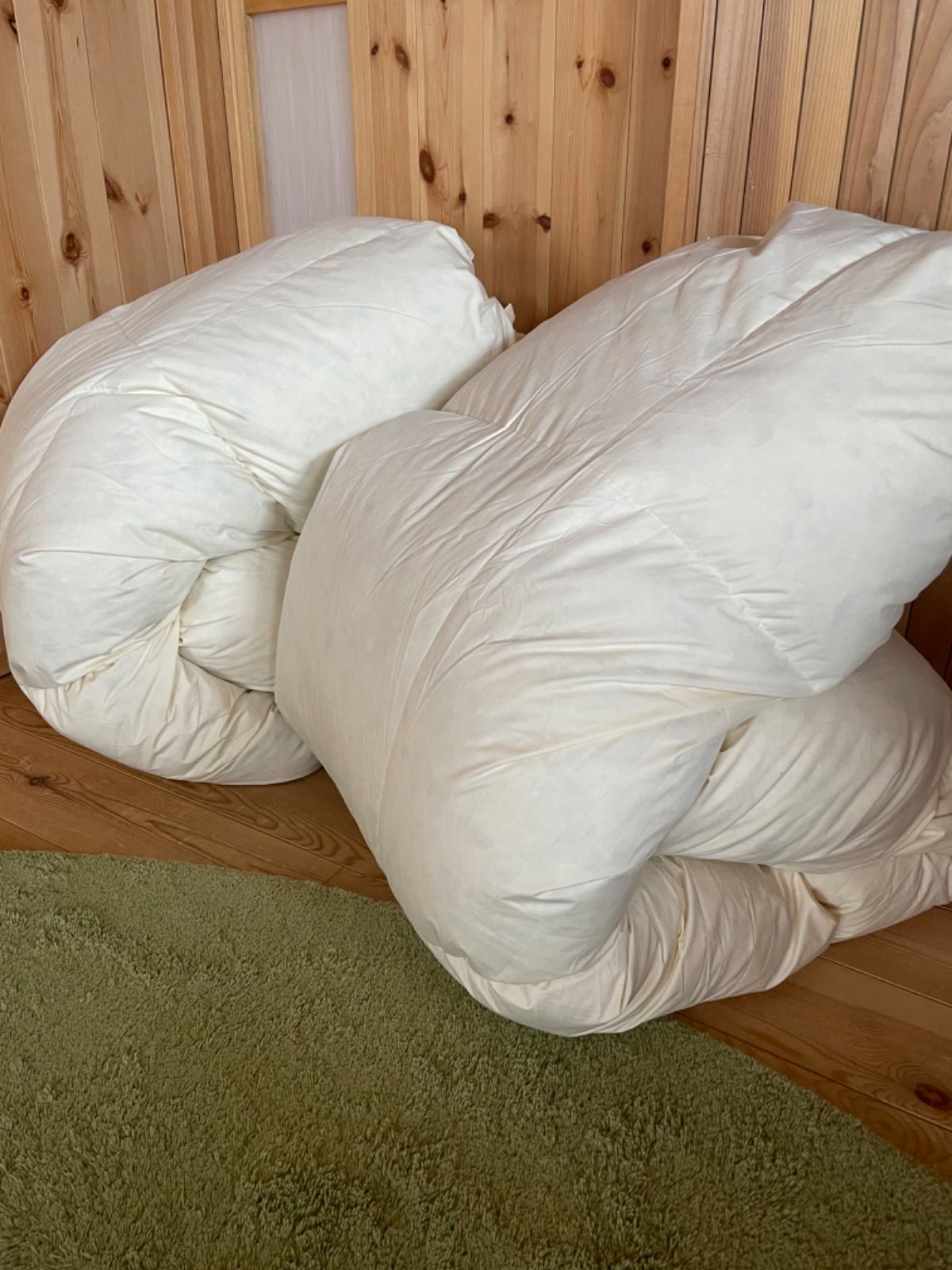 エコダウン使用】寒冷地仕様 羽毛布団 シングル 150×210 ホテル仕様 B