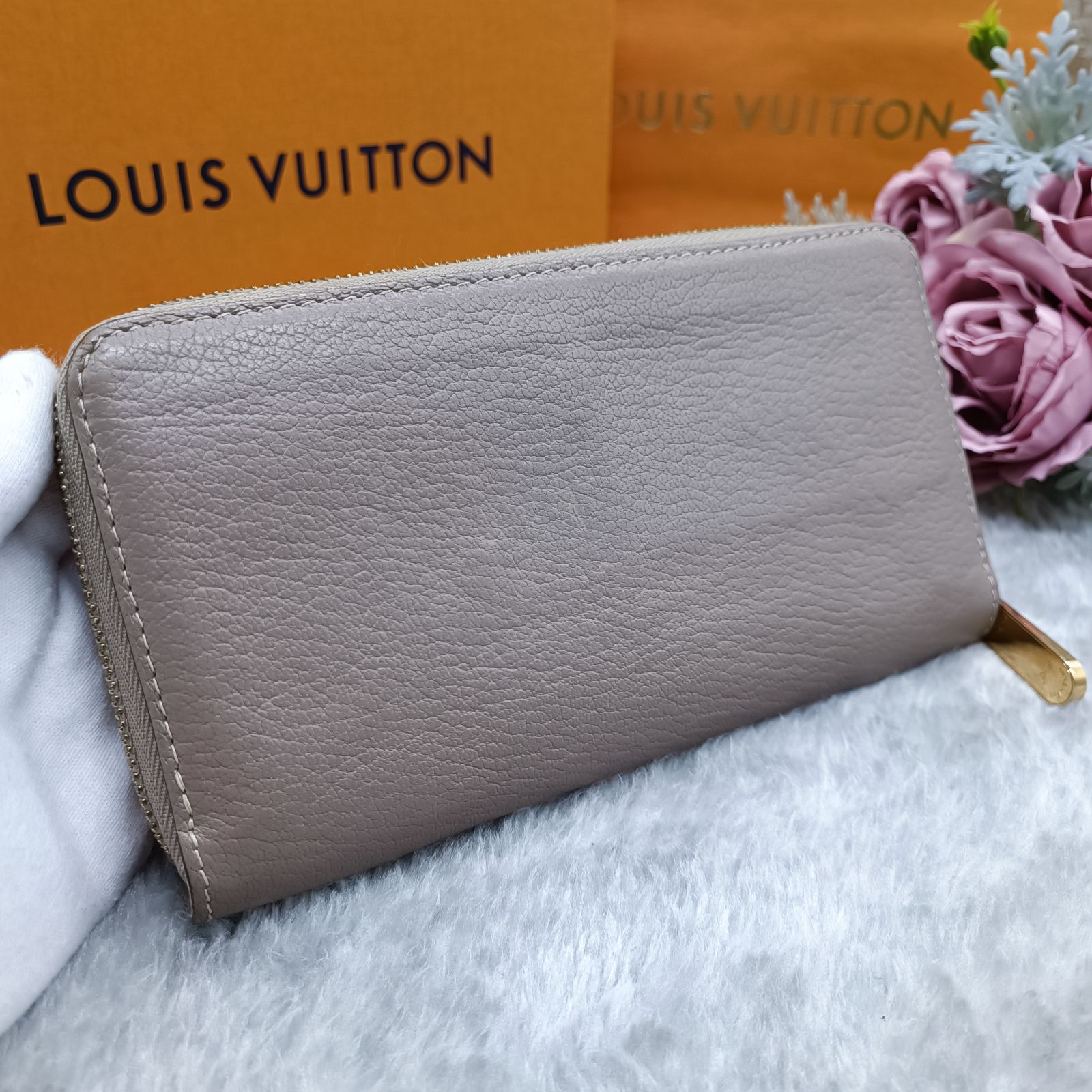 LOUISVUITTON 》 ☆美品☆ ルイヴィトン スハリ ジッピーウォレット 
