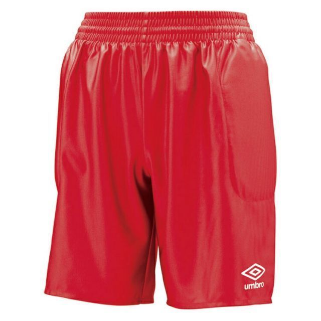 umbro アンブロ GKハーフパンツ マンチェスターレッド XO UAS6700GP MRED | スポーツ スポーツ用品 運動 服 衣類 ウエア ボトムス パンツ 半ズボン 軽量 耐久性 サテン 機能性 ブランド 快適 デザイン