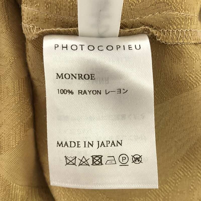 PHOTOCOPIEU / フォトコピュー | 2022AW | BLOUSE 