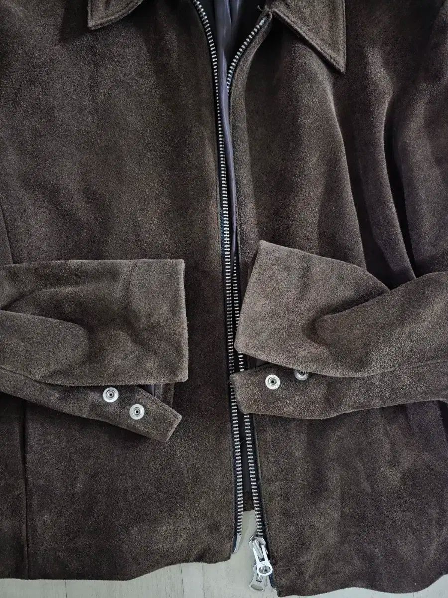 TONYWACK 牛革 スエード ジャケット ディープブラウン m