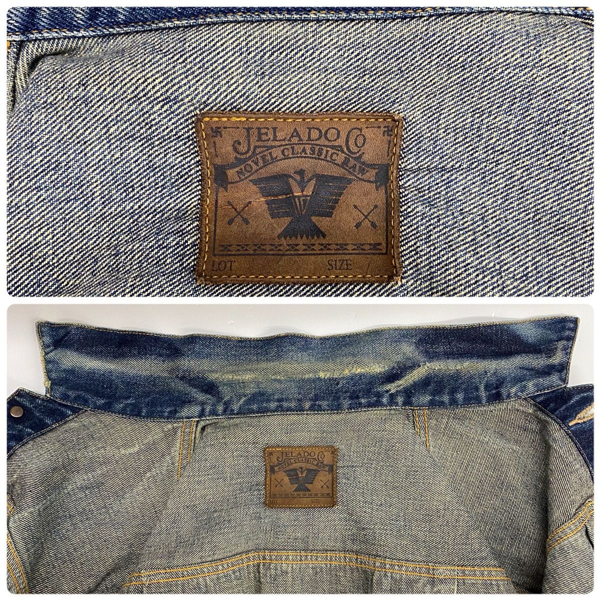 ジェラード JELADO Novel Classic Jacket Vintage Finish デニム 