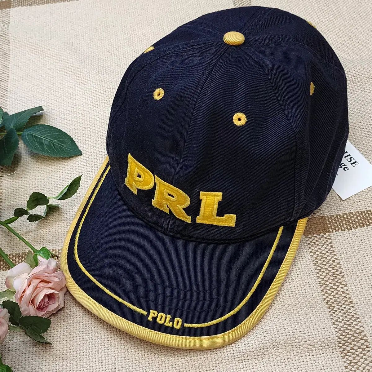 90 ザ イヤーズ POLO Ralph Lauren ポロ スポーツ Ralph Lauren ラルフローレン PRL ロゴ キャップ F