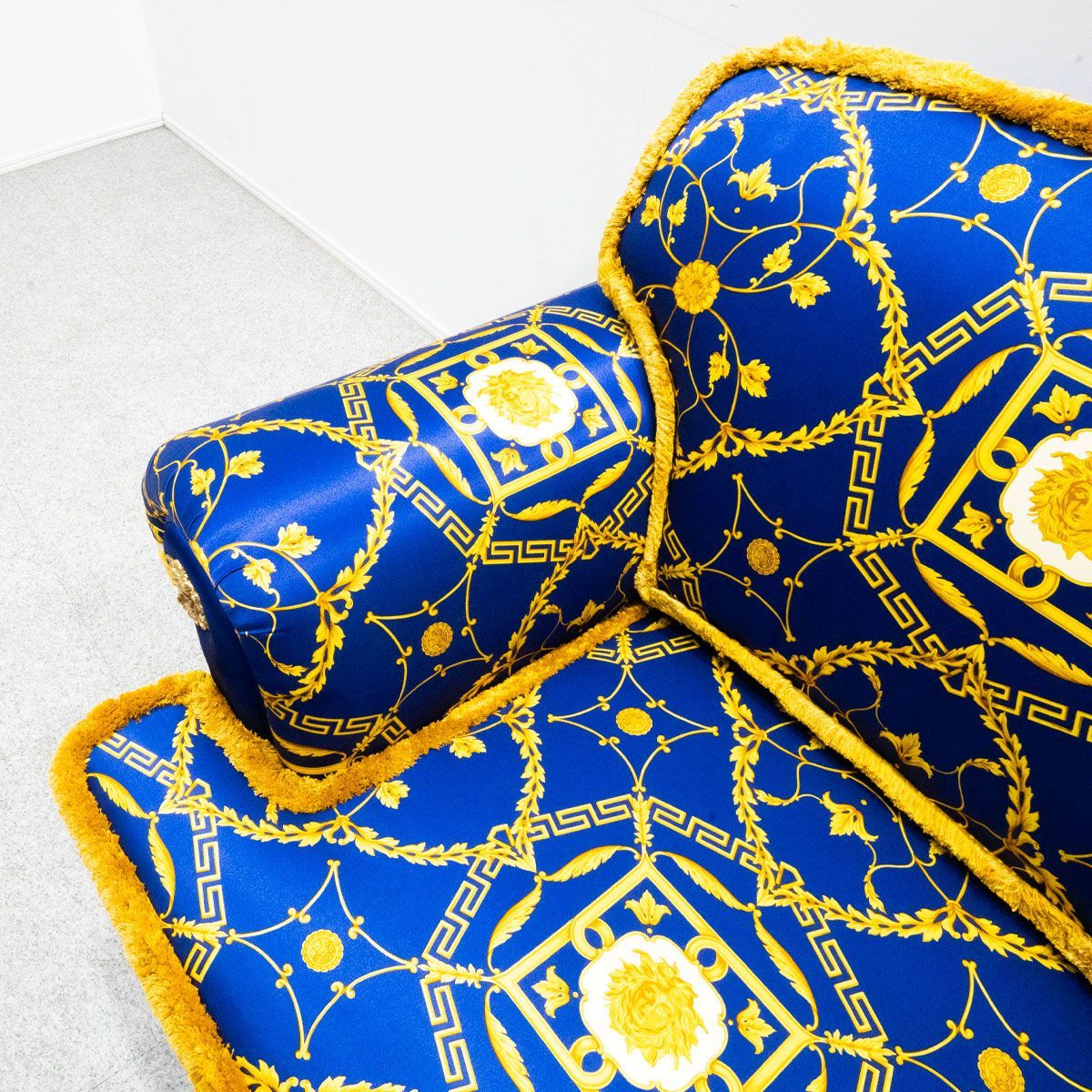 展示品】VERSACE home ヴェルサーチ ホーム 応接 セット 3人掛け 1人