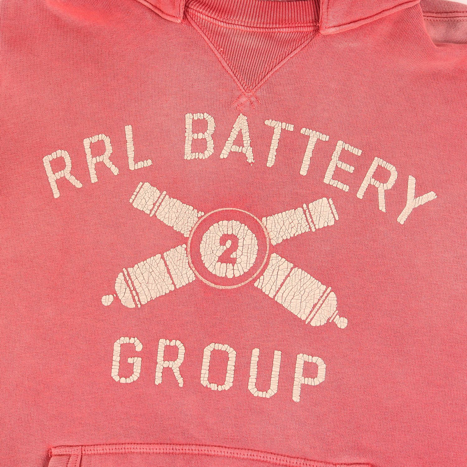 RRL スウェットシャツ　ダブルアールエル ひび割れプリント RRL スウェットシャツ ダブルアールエル ひび割れプリント （RRL