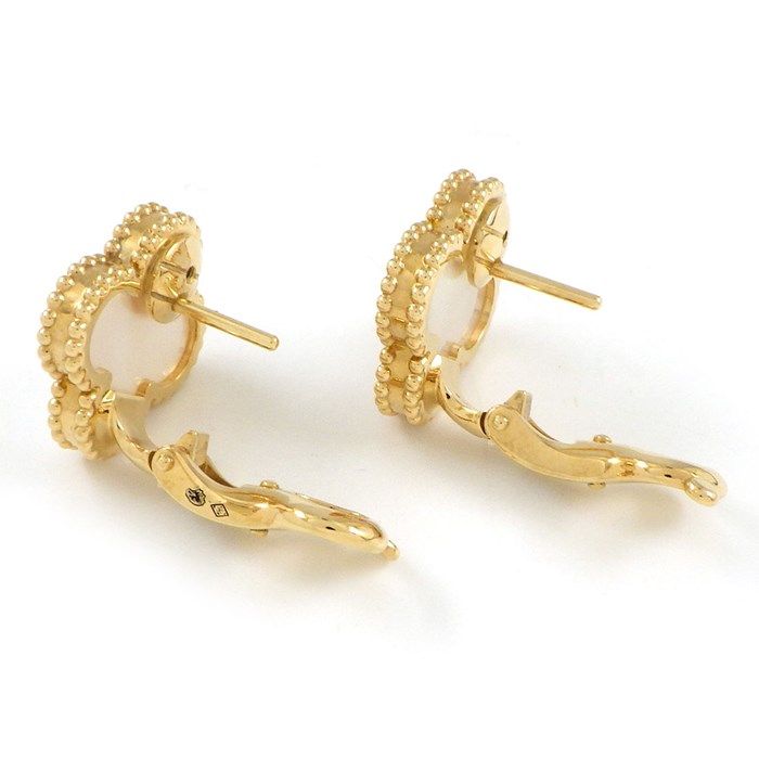 ［VINTAGE］アルハンブラ シェルピアス ★Aランク 楽天市場】ヴァンクリーフ＆アーペル Van Cleef & Arpels