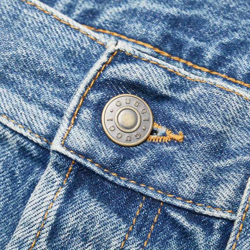 グッチ デニムパンツ スキニー サイズ：34 774079 ライトブルー