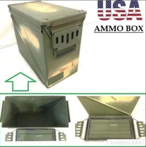米軍放出】アンモ缶 アンモボックス アーモ缶 ミリタリー 工具箱