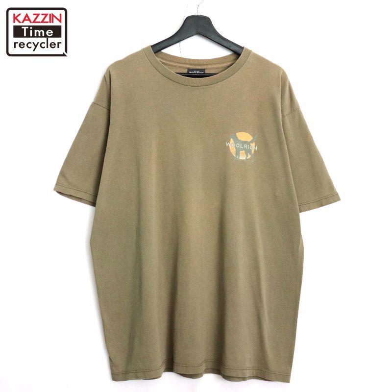00s USA製 WOOLRICH アニマル 半袖Tシャツ メンズ 表記Lサイズ 00s USA製 WOOLRICH アニマル 半袖Tシャツ メンズ 表記Lサイズ