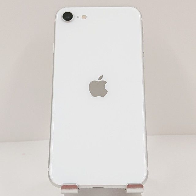 iPhoneSE 第2世代 64GB au ホワイト 送料無料 本体 c11315 【訳アリ