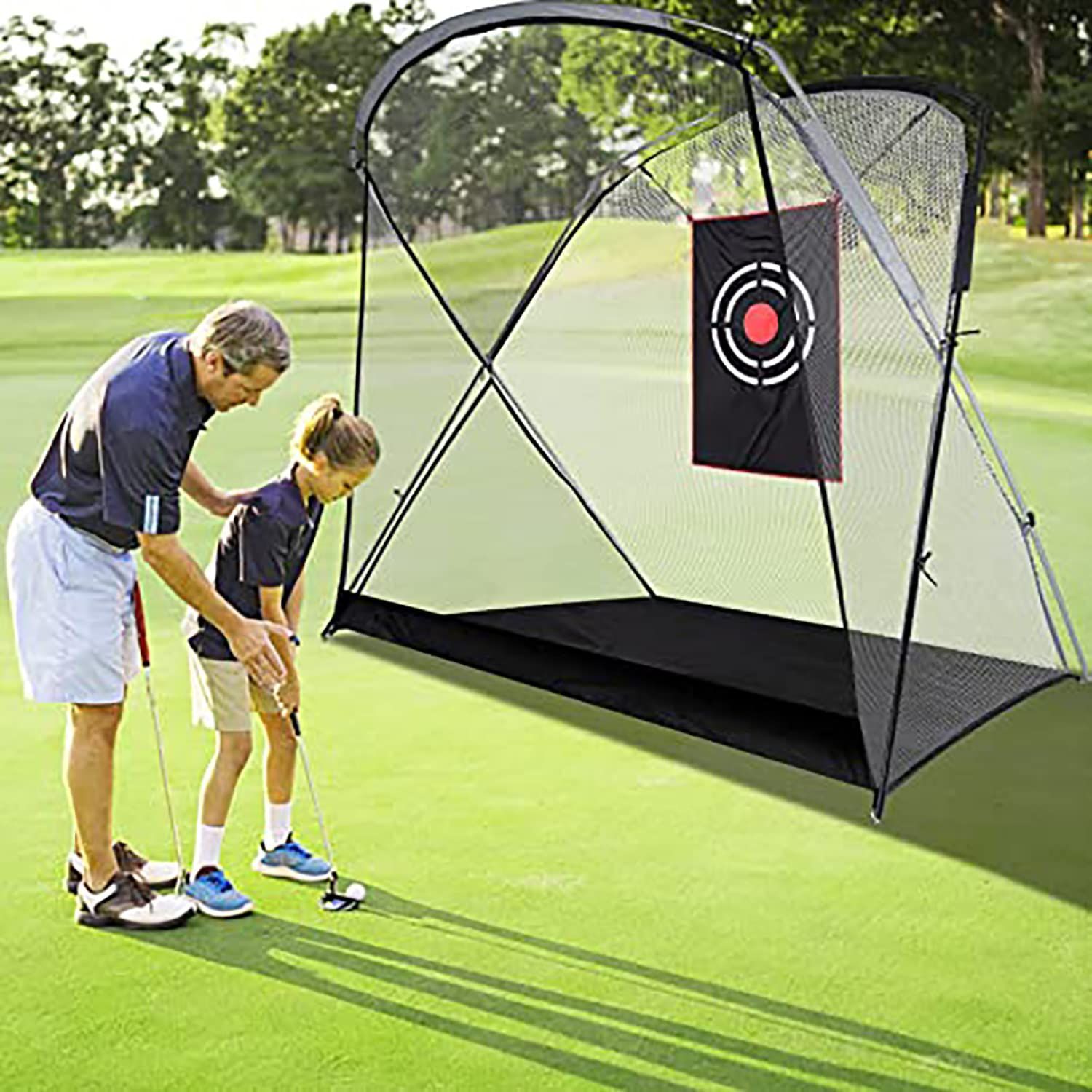 ゴルフネット ゴルフ練習ネット 室内 屋外 練習用 2.7mｘ2.1ｍｘ1.5ｍ