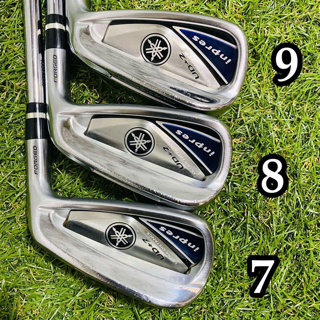 良品】初心者推奨 ヤマハ インプレス UD+2 メンズアイアンセット 7本 S