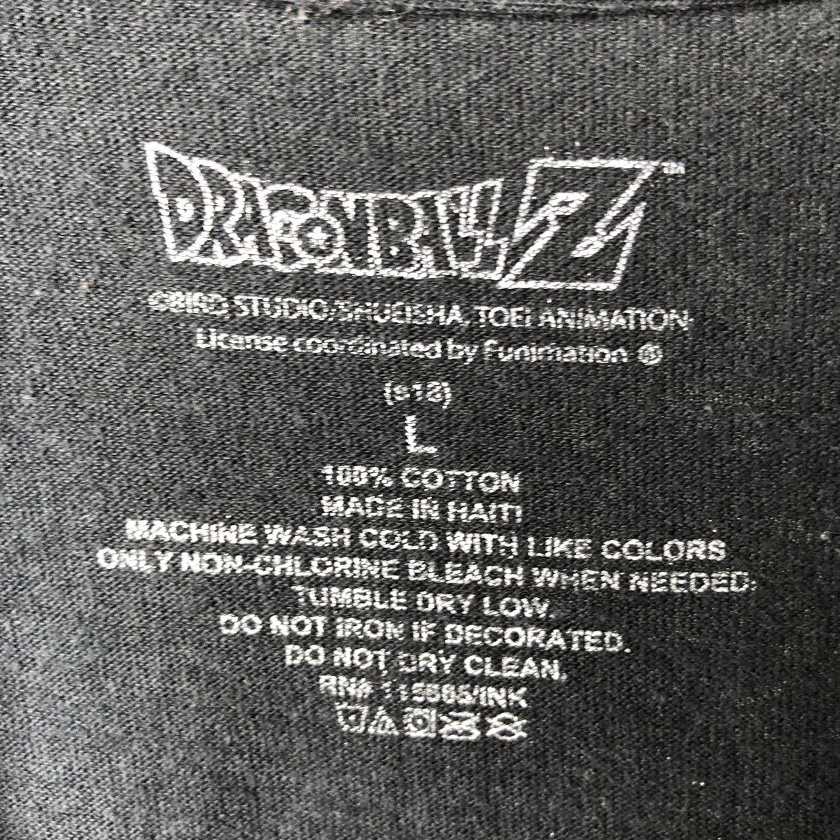 古着 DRAGONBALL Z ドラゴンボールZ 孫悟空 シェンロン アニメ キャラクタープリントTシャツ メンズL相当/eaa568628
