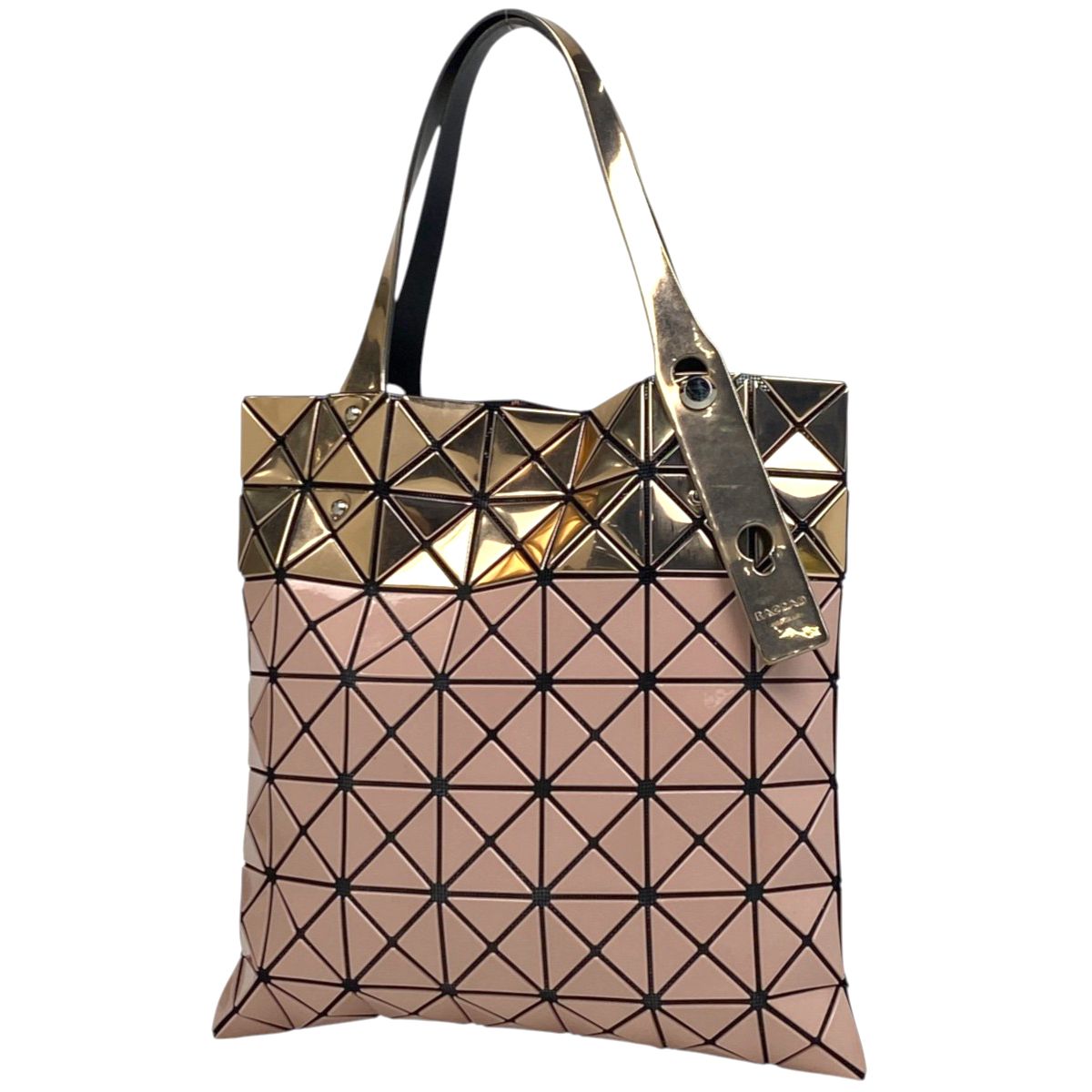 イッセイミヤケ BAOBAO トートバッグ PVC ブラウンレディース ISSEY MIYAKE - □極美品□ BAO BAO ISSEY MIYAKE バオバオ