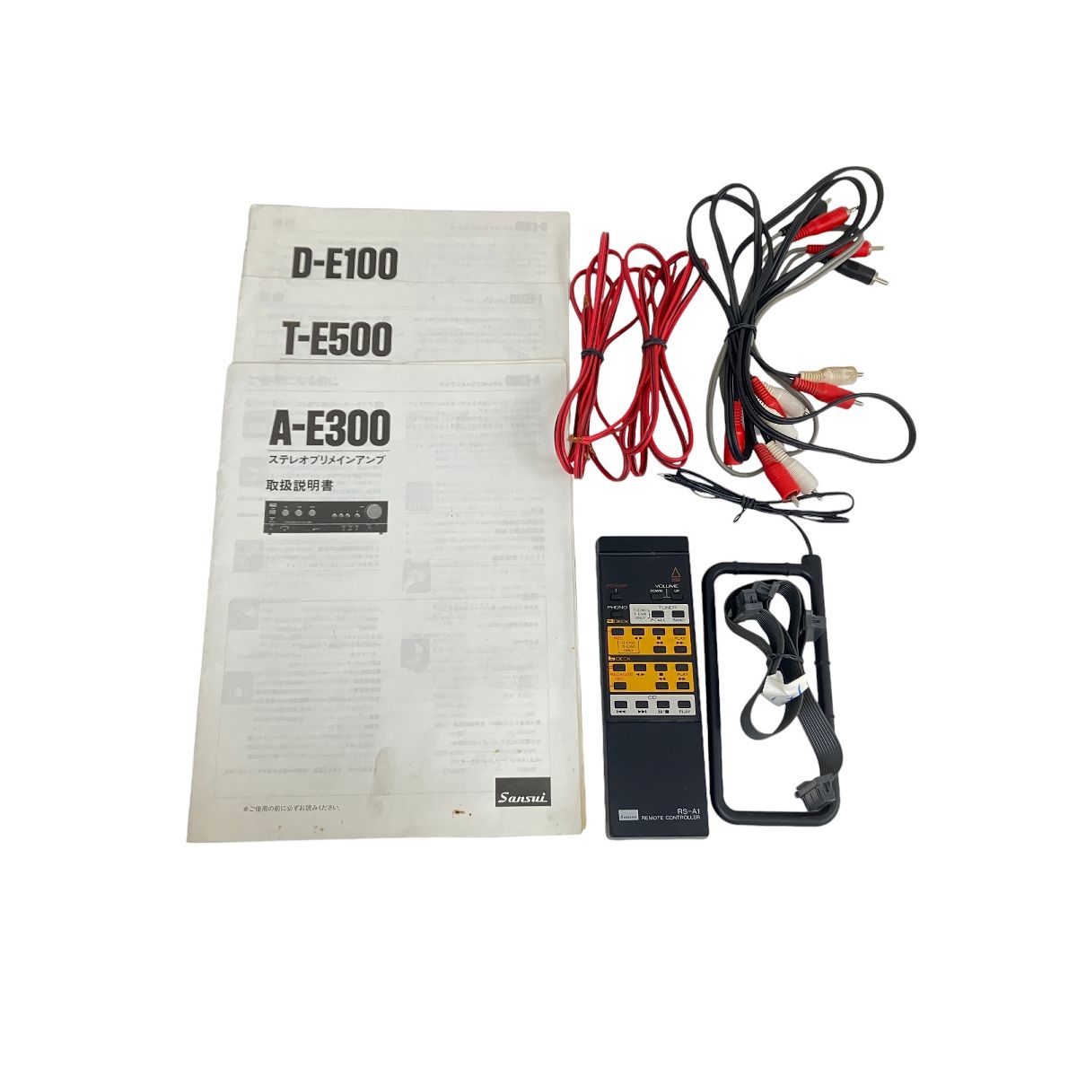 Sansui S-E300 T-E500 A-E300 D-E100 システムコンポ スピーカーセット