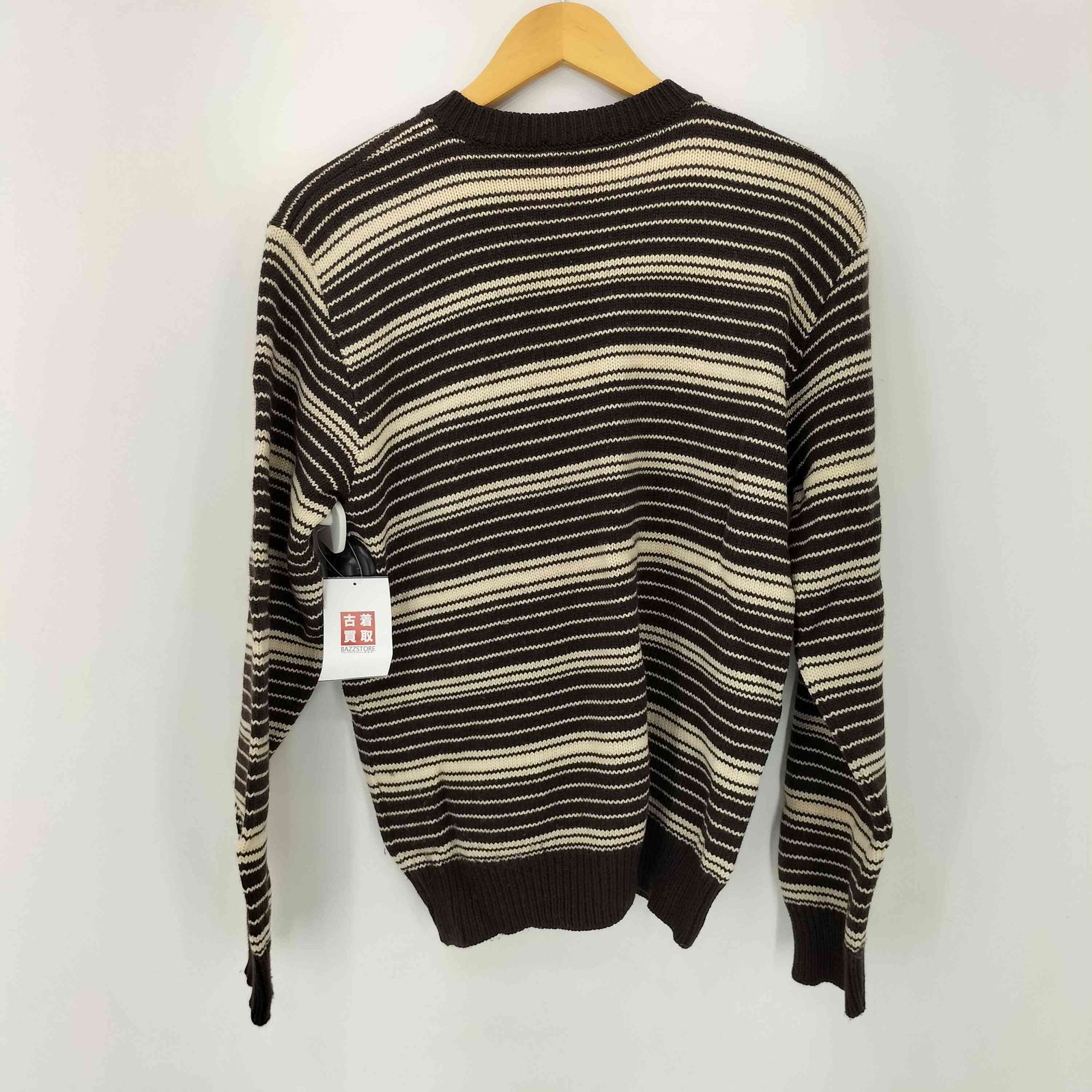 90s agnes b homme アニエスベー 縮絨カシミアxウール アニエスベーオム Agnes b.homme 90S ウール100% ボーダーニット