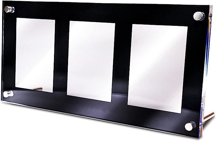 Ligarbo スクリューダウン式 3連ディスプレイ UVカット仕様 トレカケース スモールサイズ 59x86mm 対応( スモールサイズ(59x86mm) 対応)