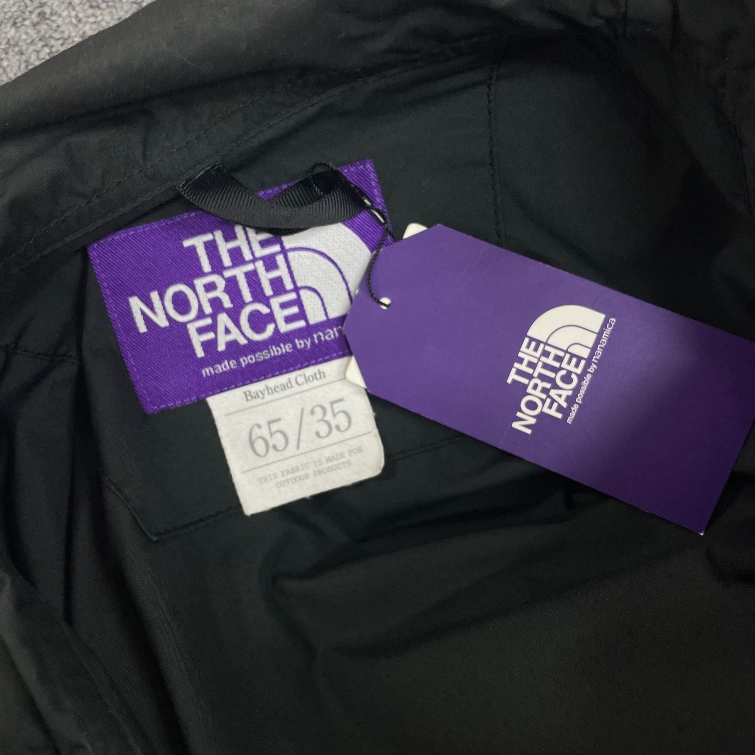 定価34100円 THE NORTH FACE PURPLE LABEL JOURNAL STANDARD別注 MOUNTAIN WIND PARKA  65/35 コラボ マウンテンパーカー ノースフェイス NP2117N ブラック M 67139A3 - メルカリ