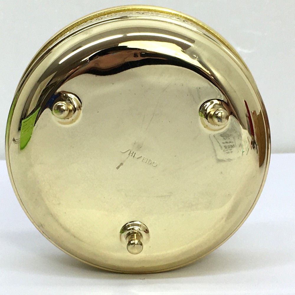 昭和レトロ 資生堂 ファンシーパウダーボックス 箱付 【非売品】 資生堂 ファンシーパウダーボックス ゴールド 非売品 昭和レトロ