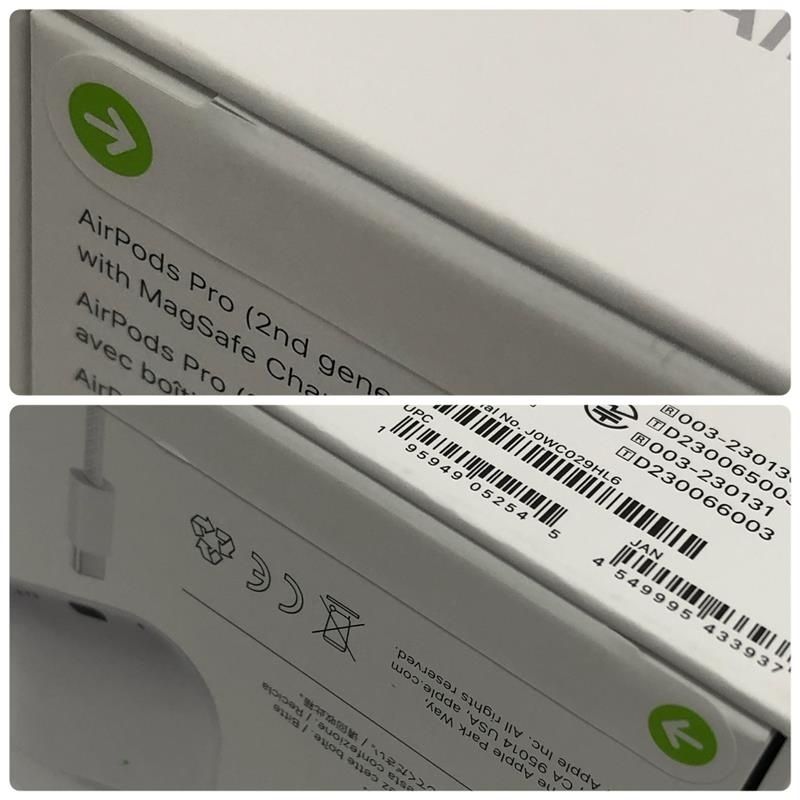 ワイヤレスイヤホン AirPods