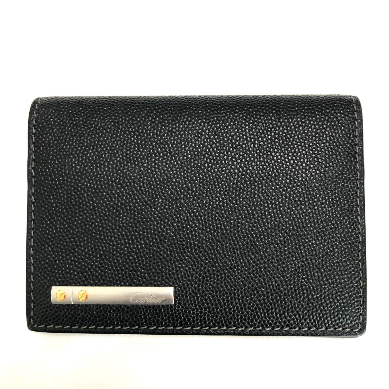 ⭐超美品⭐Cartier サントス 名刺入れ カードケース - メルカリ 
