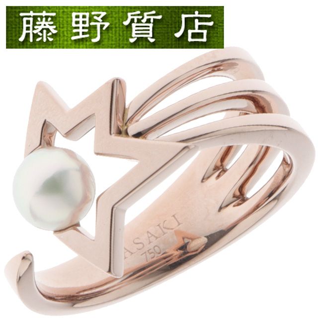 新品仕上げ済）タサキ TASAKI 田崎 コメット プラス パール リング  